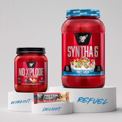 BSN SYNTHA-6 Whey Protein Powder with Micellar Casein, Milk Isolate, Fruity Cereal BSNBuy Supplements Australia