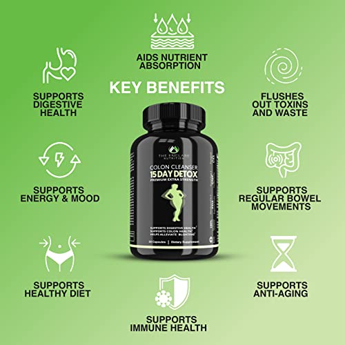 THE ENCLARE NUTRITION Colon Cleanser Detox. Premium 15 Day Fast-Acting Diet Pills THE ENCLARE NUTRITIONBuy Supplements Australia