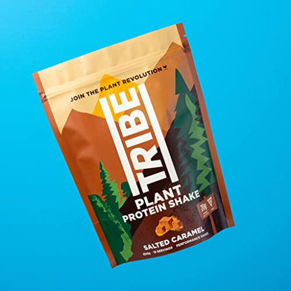 TRIBE Vegan Protein Powder - Salted Caramel - Pea and Rice Protein Blend - Vegan TRIBEBuy Supplements Australia