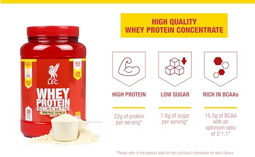 LFC Whey Protein Powder Cookies & Cream Flavour 908g 15.5g naturally-occurring BCAAs Vector ConsumerBuy Supplements Australia
