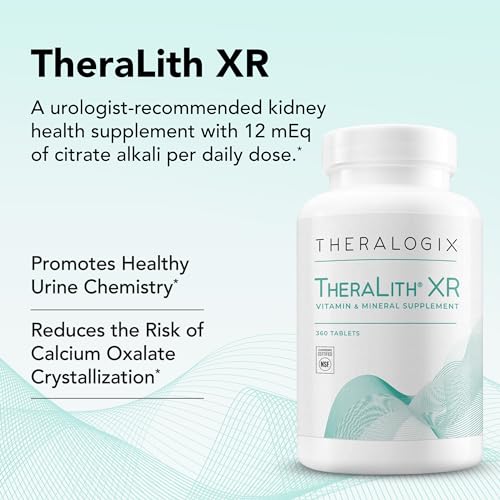 TheraLith XR Calcium Oxalate Reduction Supplement | Kidney & Urine Chemistry Health TheralogixBuy Supplements Australia