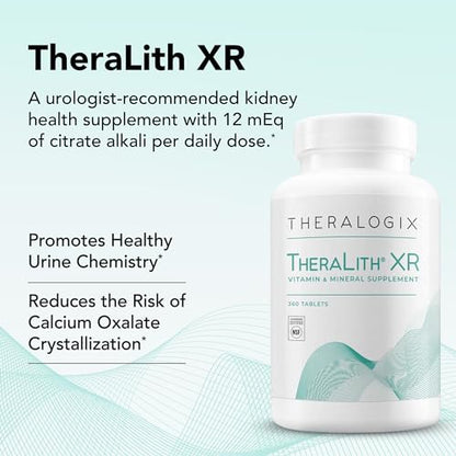 TheraLith XR Calcium Oxalate Reduction Supplement | Kidney & Urine Chemistry Health TheralogixBuy Supplements Australia