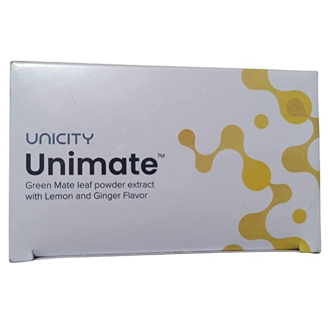 Ourtown Unicity Unimate Green Mate Leaf Powder Extract with Lemon and Ginger Flavor OurtownBuy Supplements Australia
