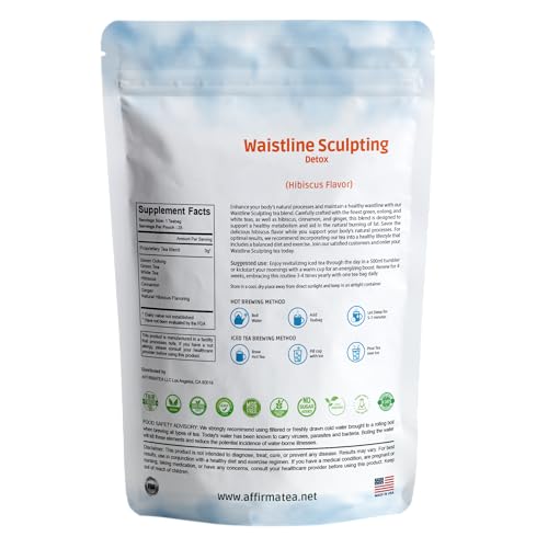 AffirmaTea Natural Detox Tea Blend - Laxative Free, Oolong Green Tea & Cinnamon AffirmaTeaBuy Supplements Australia