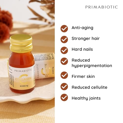 Primabiotic Collagen - Collagen Pack 30 Bottles 30 ml - High Collagen Content [10,000 mg] PRIMABIOTICBuy Supplements Australia