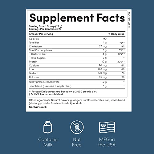 Nucific® PrebioBoost™ Daily Prebiotic Protein Powder, 16.2 Ounce NucificBuy Supplements Australia