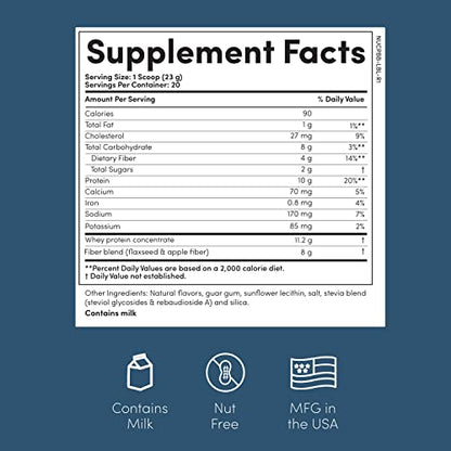 Nucific® PrebioBoost™ Daily Prebiotic Protein Powder, 16.2 Ounce NucificBuy Supplements Australia