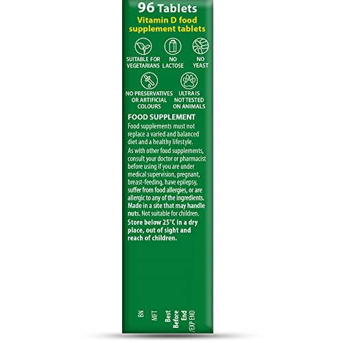 Vitabiotics Ultra Vitamin D Tablets 2000IU Extra Strength - 96 Count ( Pack of 1) Vitabiotics UltraBuy Supplements Australia