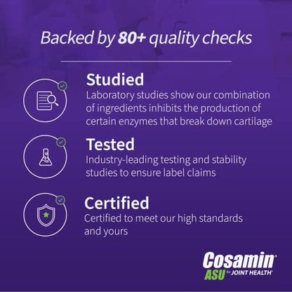 Cosamin ASU Joint Health Supplement – Advanced, Faster-Acting Formula, 90 Capsules Nutramax LaboratoriesBuy Supplements Australia