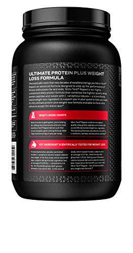 Protein Powder for Weight Loss - MuscleTech Nitro-Tech Ripped - Whey Protein Powder MuscleTechBuy Supplements Australia