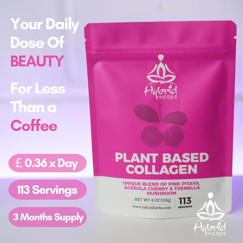 HYBRID HERBS – Plant Based Collagen Powder - Anti Aging Supplement for Skin, Wrinkles Hybrid HerbsBuy Supplements Australia