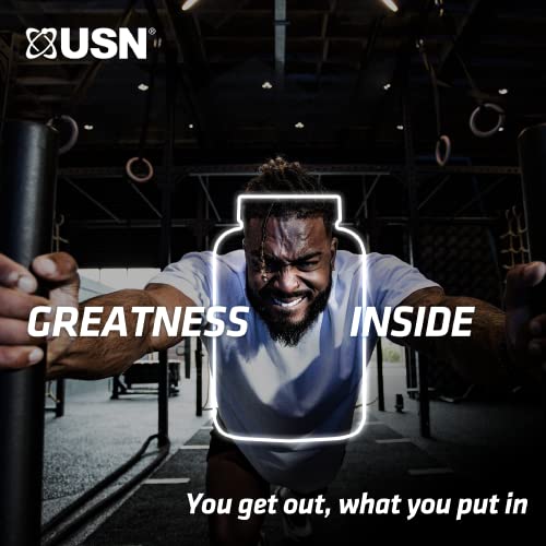 USN Whey+ Strawberry Protein Powder 2kg - Muscle Building & Recovery Protein Shakes USNBuy Supplements Australia