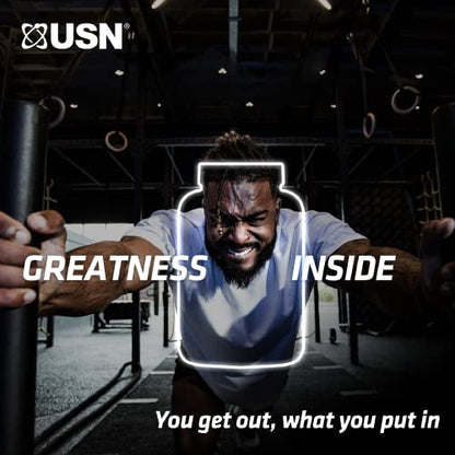 USN Whey+ Strawberry Protein Powder 2kg - Muscle Building & Recovery Protein Shakes USNBuy Supplements Australia