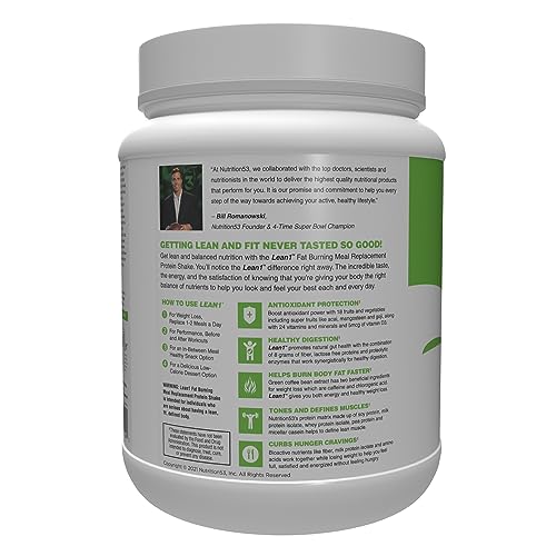 Lean1 Strawberry, 15 Serving tub, Fat Burning Meal Replacement by Nutrition53 N53Buy Supplements Australia