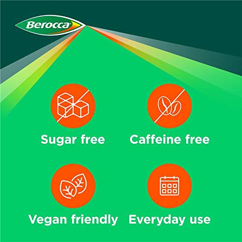 Berocca Vitamin C Effervescent Tablets, with Magnesium, Vitamin B12 and Vitamin B BeroccaBuy Supplements Australia