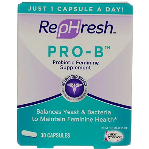 RepHresh Pro-B Vaginal Probiotic Feminine Supplement One Bottle 30 Count RephreshBuy Supplements Australia