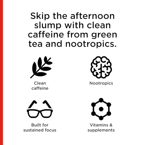 FOCUSAID ZERO SUGAR Nootropics Blend, Alpha-GPC, GABA, 100mg Natural Caffeine from Green Tea, Yerba Mate, Vitamin B-Complex, Keto-Friendly, No Artificial Sweeteners, 12 Fl Oz (Pack of 24) LIFEAIDBuy Supplements Australia