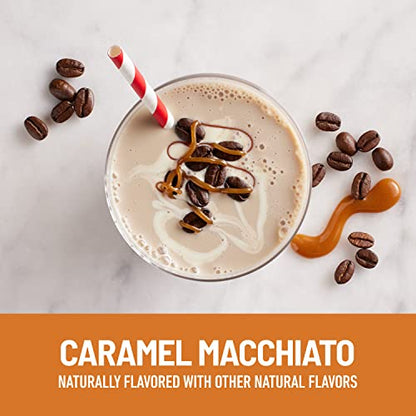 SlimFast Protein Shake with Caffeine, Caramel Macchiato- 20g Protein, Meal Replacement SlimFastBuy Supplements Australia