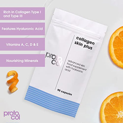 Proto-Col Collagen and Hyaluronic Acid Strong Supplement with Vitamin A, C and D Proto-ColBuy Supplements Australia