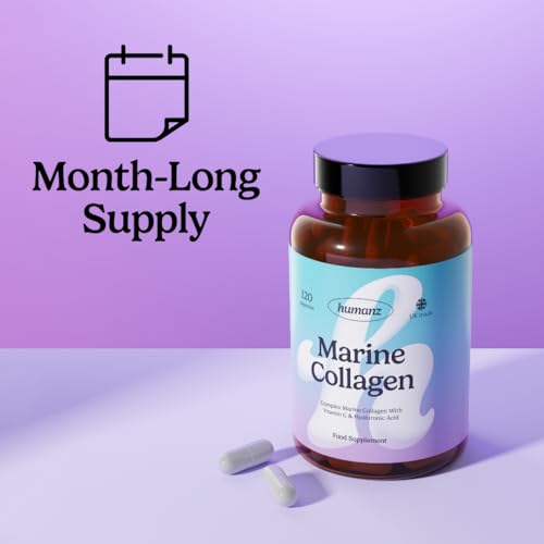 Humanz Collagen Capsules - Marine Collagen with Vitamin C - Collagen Supplements for Women & Men HumanzBuy Supplements Australia