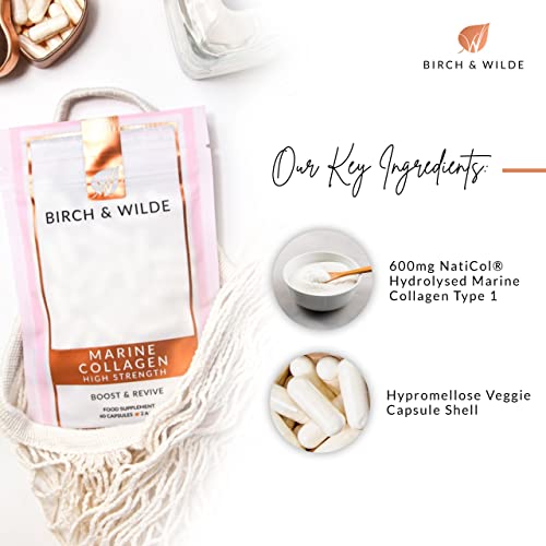 Birch & Wilde Marine Collagen Peptides for Beautiful Skin & Hair and Stronger Bones & Joints BIRCH & WILDEBuy Supplements Australia