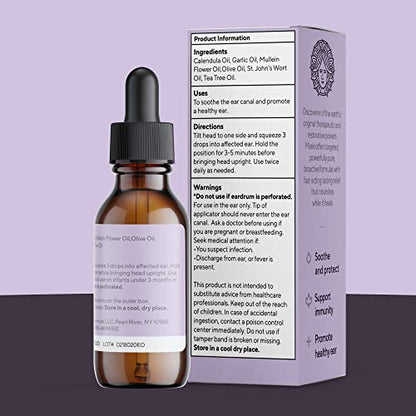 Organic Ear Oil for Earache Irritation, All Natural Eardrops for Infection Marie OriginalsBuy Supplements Australia