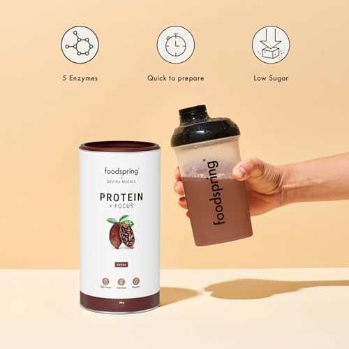 foodspring x Davina McCall – Focus Protein Powder Shake for Your Daily Protein, Vitamin & Mineral Needs foodspringBuy Supplements Australia