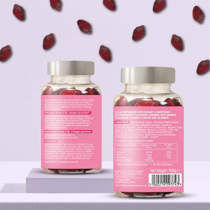 Beauty & Co Collagen Gummies by - 120 Marine Collagen Gummies with Biotin, Vitamin C & Selenium (120) Beauty & CoBuy Supplements Australia