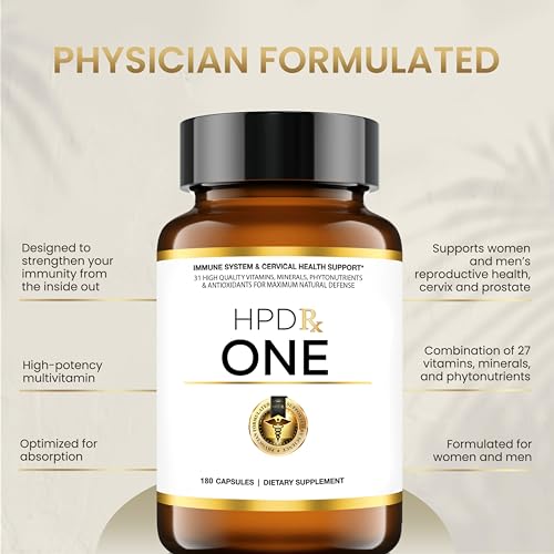 HPD Rx ONE Immunity Boost Multivitamin HPV Supplements for Women and Men HPD RxBuy Supplements Australia