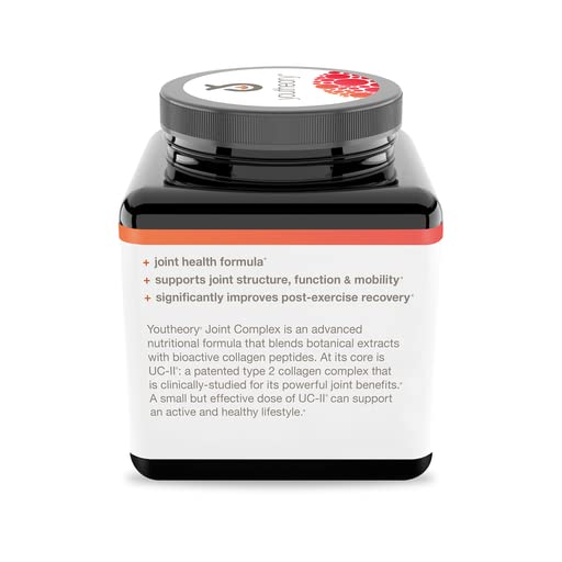 Youtheory Joint Complex with UC-II, 60 Count (1 Bottle) YouTheoryBuy Supplements Australia