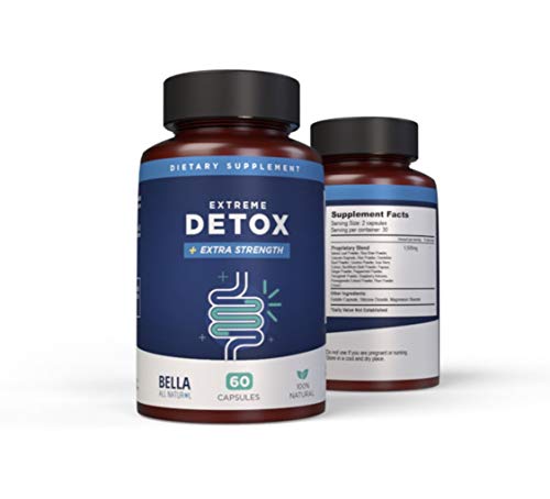 Bella All Natural Extreme Detox - Colon Cleanse and Full Body Detox - 60 Caps Bella All NaturalBuy Supplements Australia