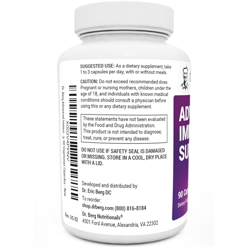 Dr. Berg's Advanced Immune Support - Daily Immunity Multi-System Defense Supplement Dr. Berg NutritionalsBuy Supplements Australia