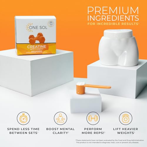 One Sol Creatine for Women Booty Gain, All Natural Women's Creatine Powder One SolBuy Supplements Australia