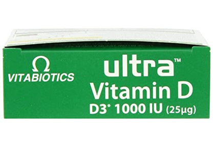 Vitabiotics Ultra Vitamin D Tablets 1000IU Optimum Level -96 count (Pack of 1) Vitabiotics UltraBuy Supplements Australia