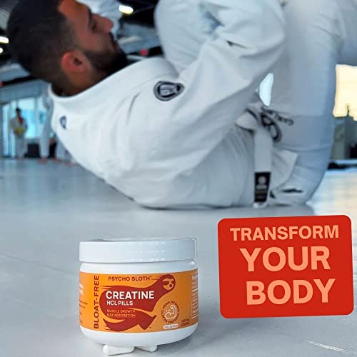 Creatine HCL Pills - Muscle Growth, Endurance, No Bloat, No Load, Not Flavored Goba TeaBuy Supplements Australia