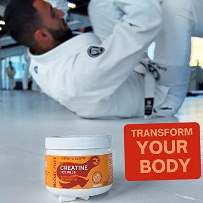 Creatine HCL Pills - Muscle Growth, Endurance, No Bloat, No Load, Not Flavored Goba TeaBuy Supplements Australia