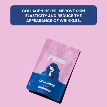 Hydrolysed Collagen 400mg 120 Capsules | Hair, Skin and Joint Health Supplement | Bovine Collagen for Women & Men MOBUBuy Supplements Australia