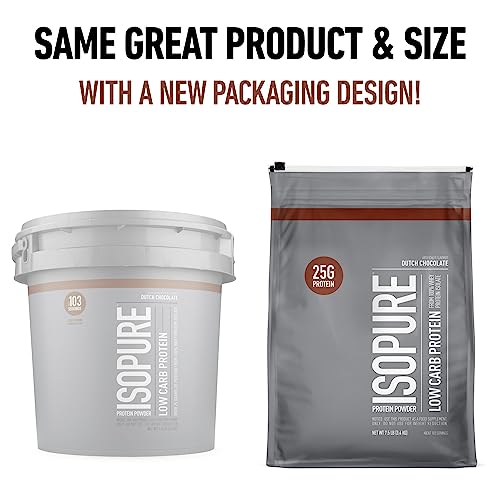 Isopure Protein Powder, Low Carb Whey Isolate, Gluten Free, Lactose Free, 25g Protein IsopureBuy Supplements Australia