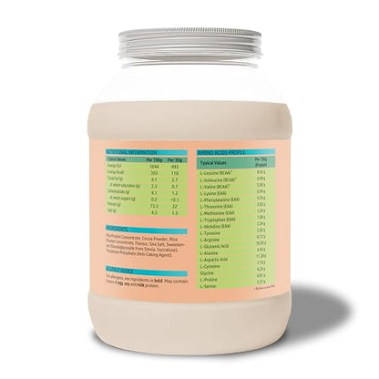 NutriVolv Vegan Plant Based Protein Powder | Milk Chocolate Flavour 900g | Pea & Rice Protein Blend NutriVolvBuy Supplements Australia