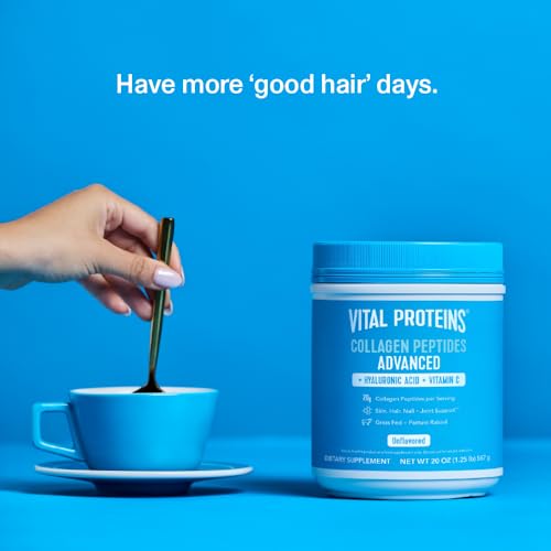 Vital Proteins Collagen Peptides Powder with Hyaluronic Acid and Vitamin C, Unflavored Vital ProteinsBuy Supplements Australia