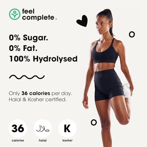 Feel Complete - High Protein Collagen - Premium Type 1 & 3 Hydrolysed Bovine Collagen - Halal - Skin, Hair & Nail Feel CompleteBuy Supplements Australia