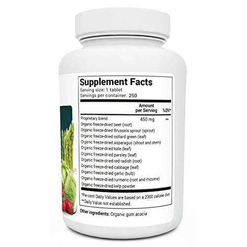 Dr. Berg's Greens Superfood Cruciferous Vegetable Tablets - Vegetable Supplements Dr. Berg NutritionalsBuy Supplements Australia