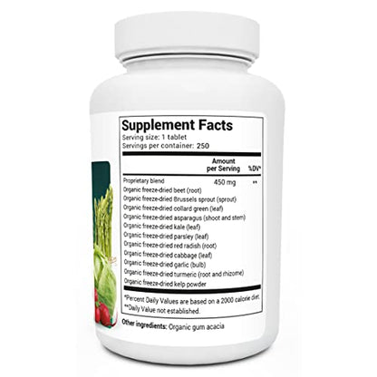 Dr. Berg's Greens Superfood Cruciferous Vegetable Tablets - Vegetable Supplements Dr. Berg NutritionalsBuy Supplements Australia