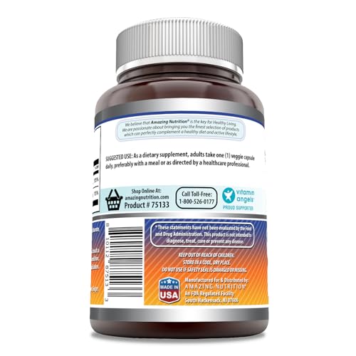 Amazing Formulas Vitamin D3 5000 IU with Vitamin K2 100 Mcg| 250 Veggie Capsules Amazing NutritionBuy Supplements Australia
