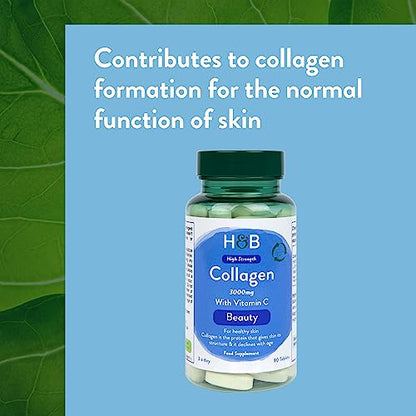Holland & Barrett Bovine Collagen Tablet 3000mg 90 Tablets Holland & BarrettBuy Supplements Australia