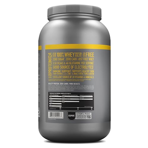 Isopure Protein Powder, Zero Carb Whey Isolate with Vitamin C & Zinc for Immune Support IsopureBuy Supplements Australia