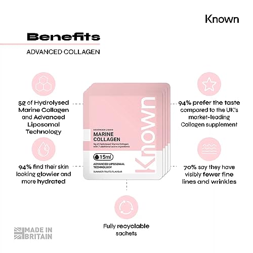 Advanced Collagen Supplement by Known Nutrition with Vitamin C | Liposomal Technology KnownBuy Supplements Australia