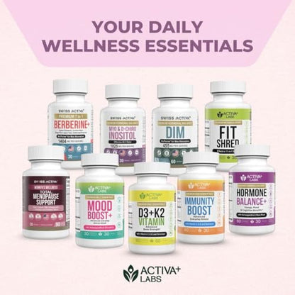 Activa Labs+ Hormone Balance for Women | Boost Energy, Mood, Libido and Focus | Supports Cycle&Menopause Comfort | Gluten, Soy&Lactose Free | 30 Day Supply Activa LabsBuy Supplements Australia