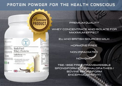 Complementary Supplements - BodyFuel Whey Protein Isolate & Concentrate Vanilla Flavour Complementary SupplementsBuy Supplements Australia