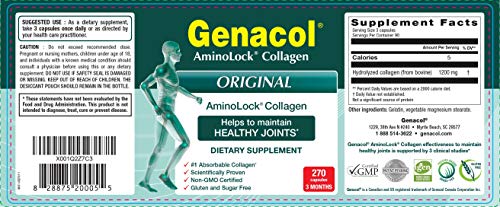 GENACOL Joint Supplement Collagen Pills for Joint Support - 270 Premium Collagen GenacolBuy Supplements Australia